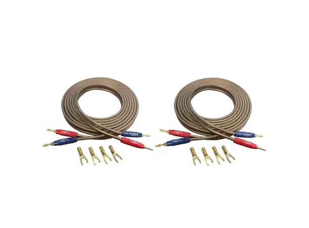 VdH D-352, 2 x2,5 meter terminert kabel Singlewiring, inkl BERRI BUS banan 